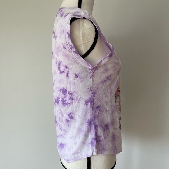 Love for Humanity sleeveless tie dye shirt in a size small NWT novelty casual - Picture 2 of 11